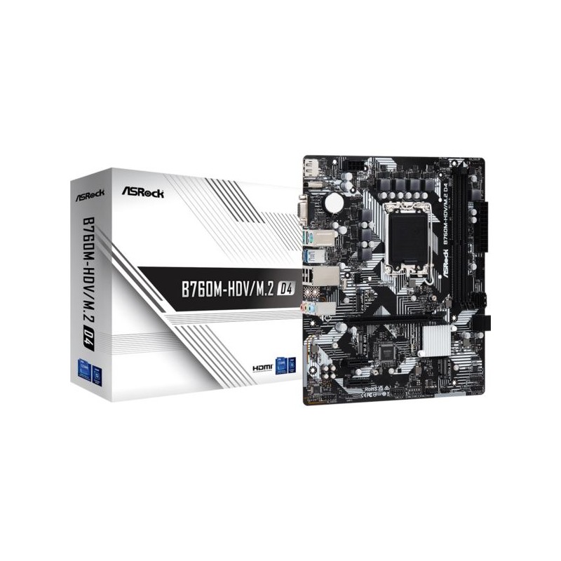 Matična ploča ASRock B760M-HDV M.2 D4