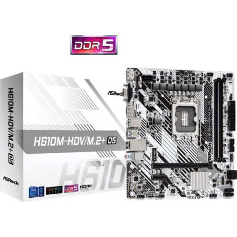 Motherboard ASRock H610M-HDV M2+ D5