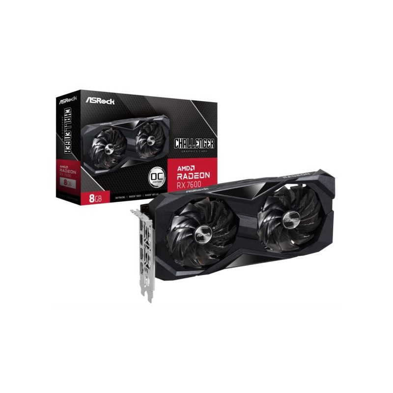Graphics card ASRock RX7600 CL 8GO