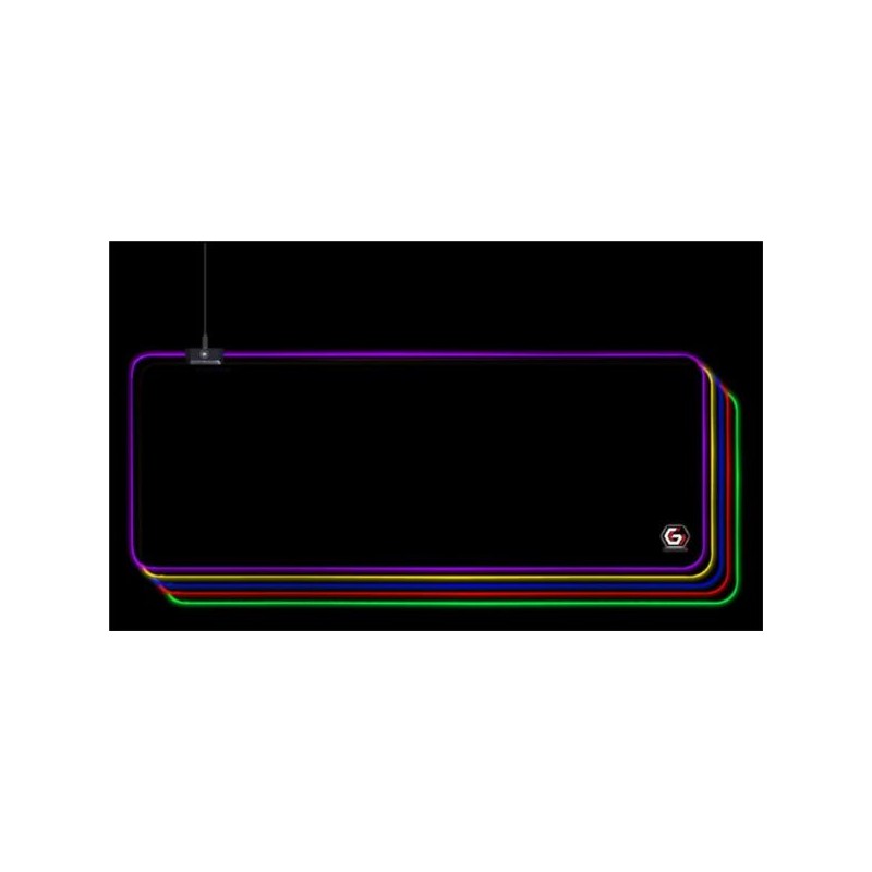 Mousepad Gembird MP-GAMELED-L