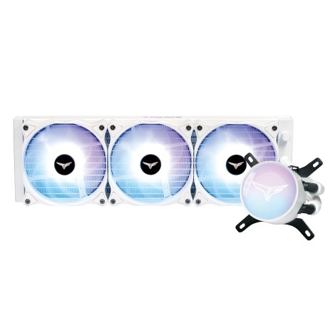 TEAMGROUP SIREN GD360E AIO ARGB Liquid Cooler - White
