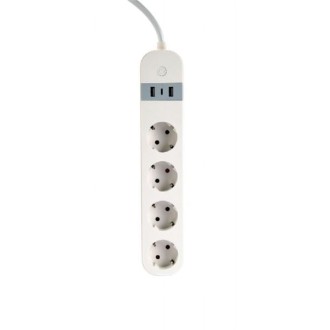 Uređaj za pametni dom Gembird TSL-PS-S4U-01-W