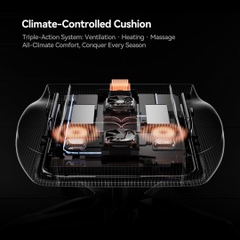 AutoFull M6 Ultra+ 2.0 gaming stolica sa shiatsu masažom — Izložbeni primjerak