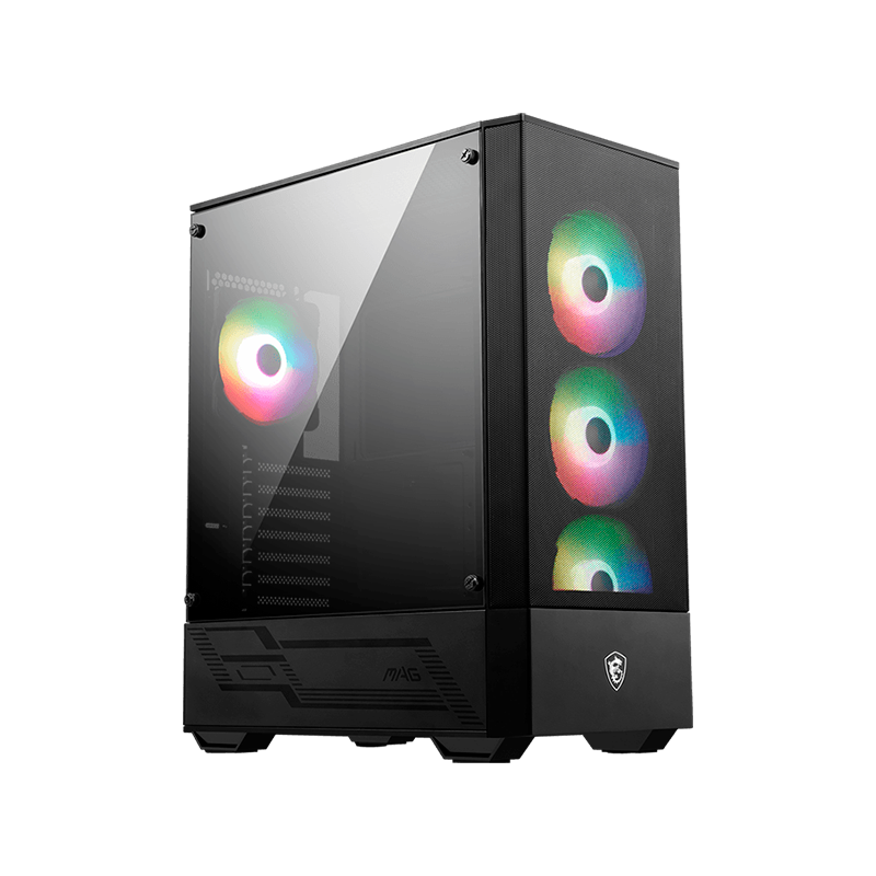 MSI MAG FORGE 112R , 2xUSB 3.0, 4x120mm ARGB Fan, 6xARGB Control Board, Tempered Glass Window