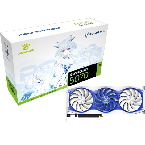 Man GeForce® RTX 5070 12GB Polar Fox OC