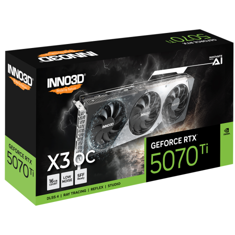 Grafička Inno3D GeForce® RTX 5070 TI 16GB X3 OC