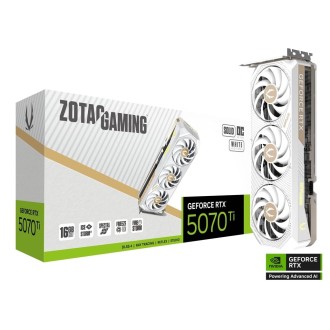 Grafička ZOTAC GeForce® RTX 5070TI 16GB Solid Core OC White Edition