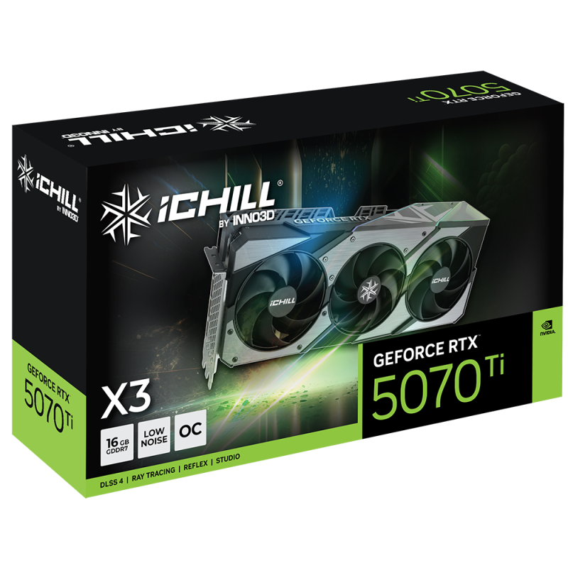 Inno3D GeForce® RTX 5070 TI 16GB X3 iCHILL