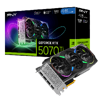 PNY GeForce® RTX™ 5070TI 16GB ARGB Gaming Overclocked Triple Fan