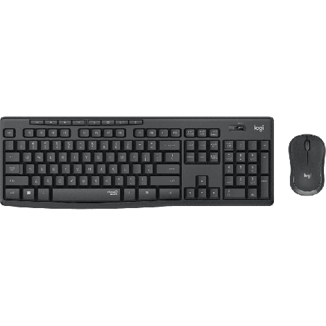 Logitech Mouse and Keyboard Set MK295 Silent