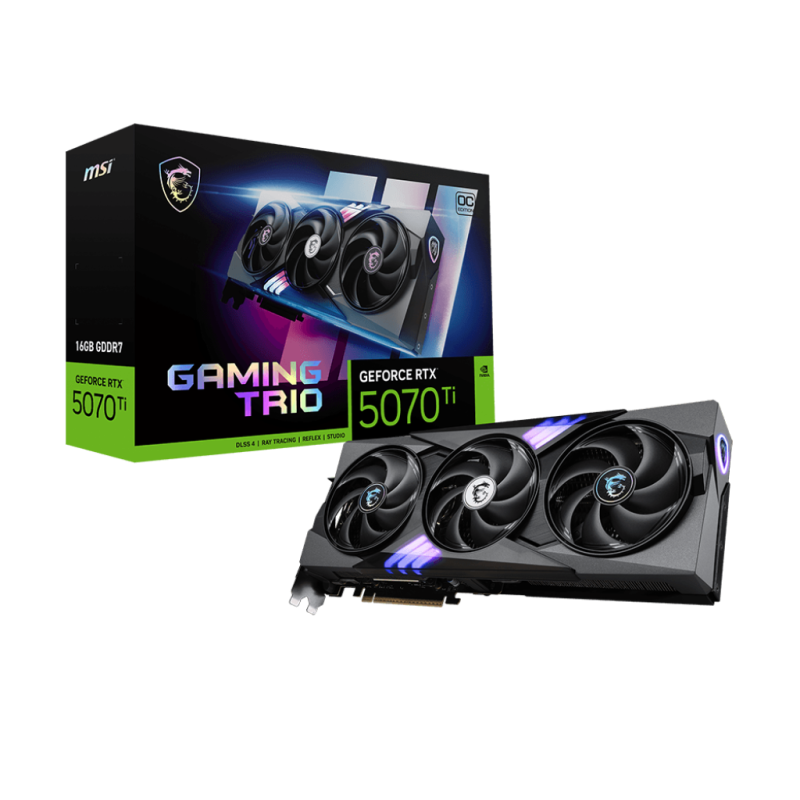 Grafička MSI GeForce® RTX 5070 TI 16GB GAMING TRIO OC