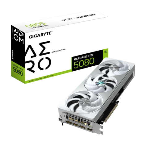 Grafička Gigabyte GeForce® RTX 5080 16GB AERO OC SFF