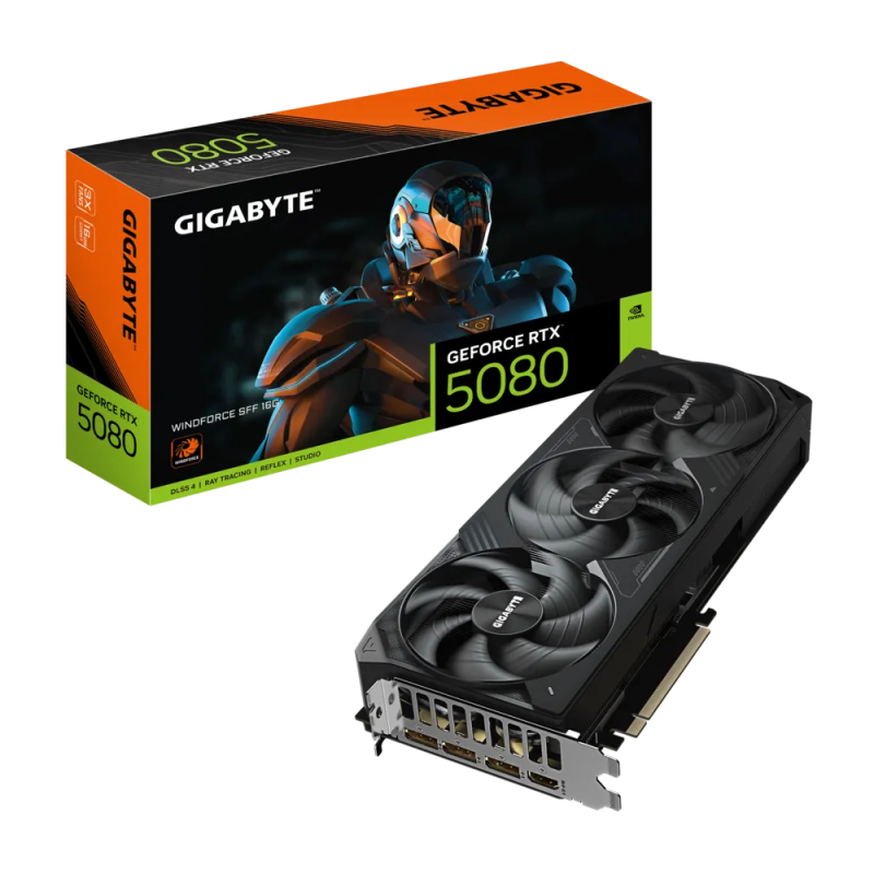 Gigabyte GeForce® RTX 5080 16GB WINDFORCE SFF