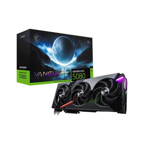 Grafička MSI GeForce® RTX 5080 16GB VANGUARD SOC