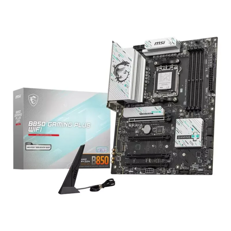 Matična ploča MSI B850 Gaming Plus WiFi, AMD B850, AM5, DDR5, ATX 7E56-001R