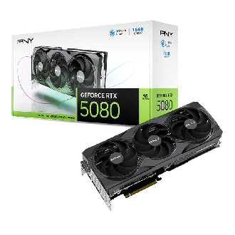PNY GeForce® RTX™ 5080 16GB Triple Fan