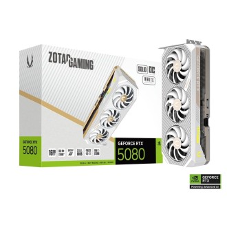 ZOTAC GeForce® RTX 5080 16GB SOLID OC White Edition