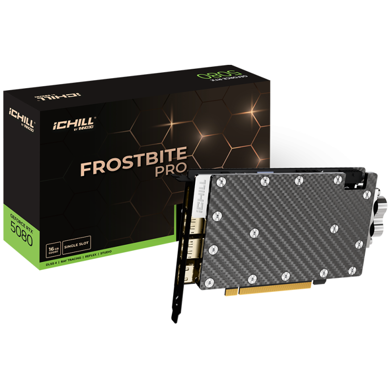 Inno3D GeForce® RTX 5080 16GB ICHILL FROSTBITE PRO