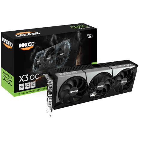 Grafička Inno3D GeForce® RTX 5080 16GB X3 OC