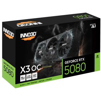 Grafička Inno3D GeForce® RTX 5080 16GB X3 OC