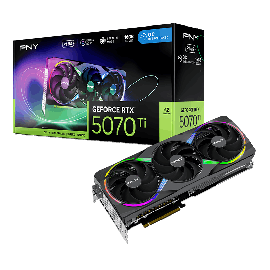 Grafička PNY GeForce® RTX™ 5070TI 16GB ARGB Gaming Overclocked Triple Fan PLUS