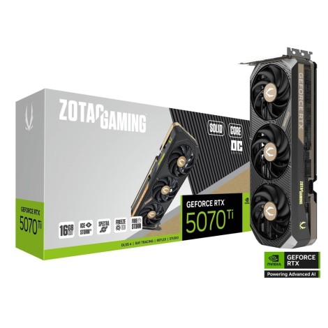 ZOTAC GeForce® RTX 5070TI 16GB Solid Core OC