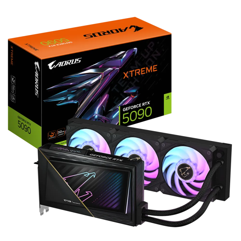 Gigabyte GeForce® RTX 5090 32GB AORUS XTREME WATERFORCE