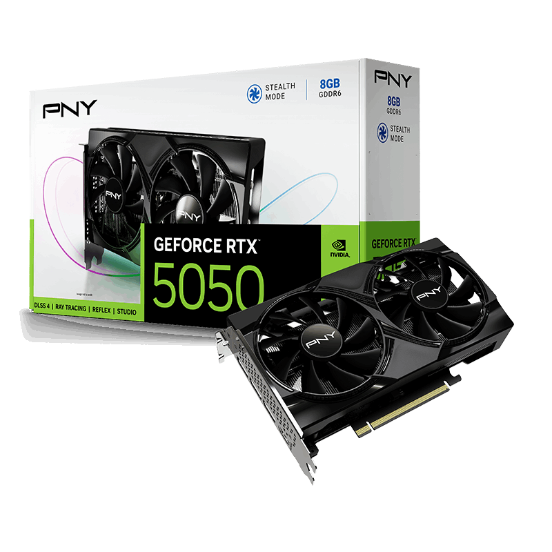 Grafička PNY GeForce® RTX™ 5050 8GB Dual Fan DLSS4