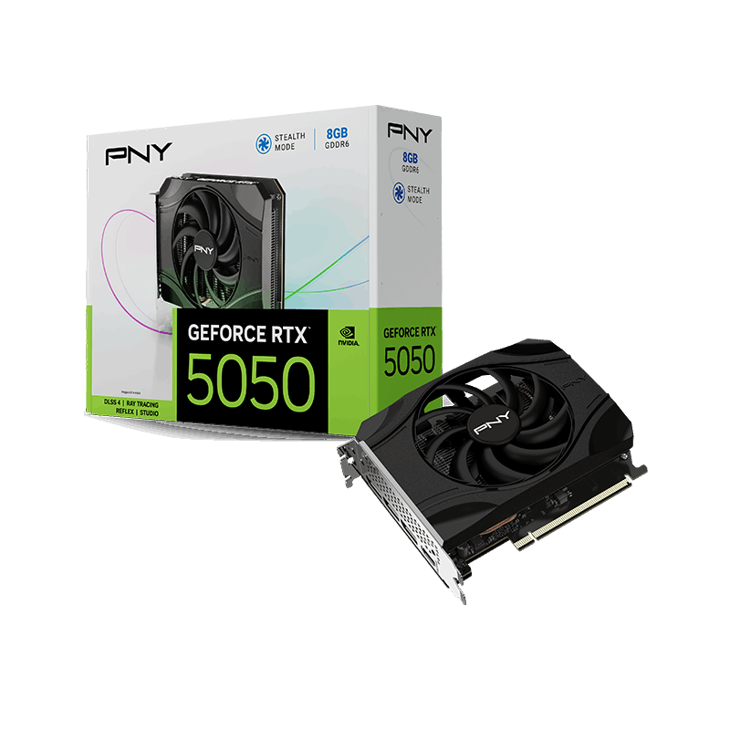 Grafička PNY GeForce® RTX™ 5050 8GB Single Fan DLSS4