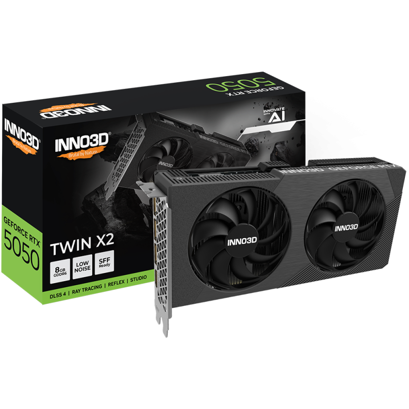 Inno3D GeForce® RTX 5050 8GB Twin X2