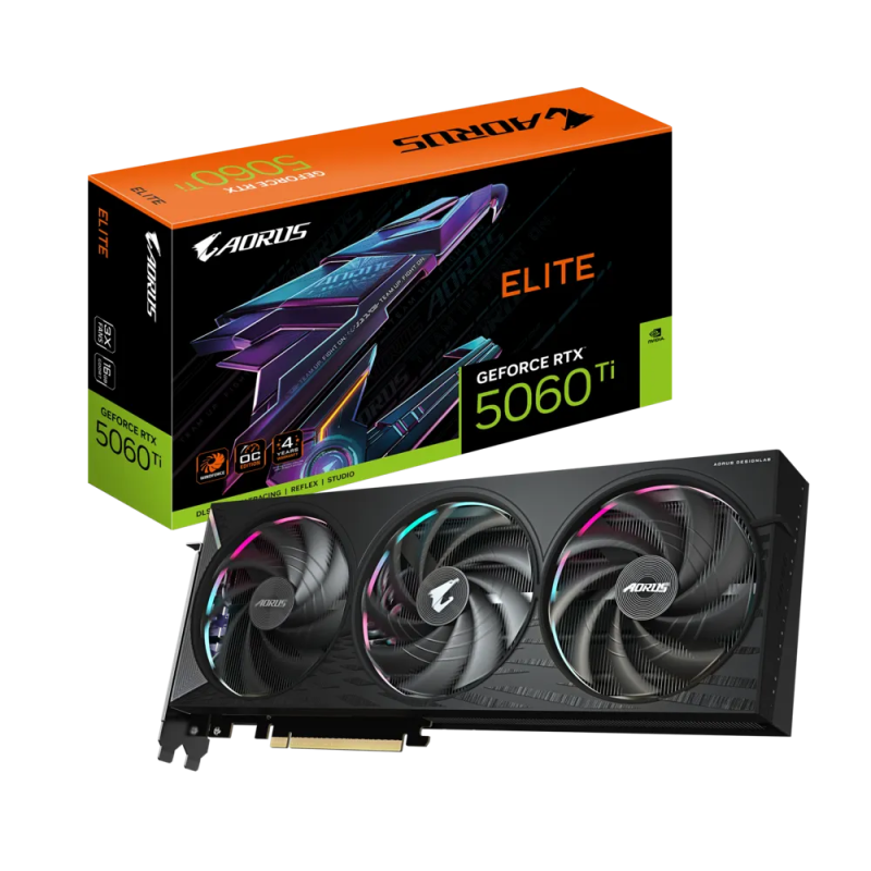 Gigabyte GeForce® RTX 5060 TI 16GB Aorus Elite