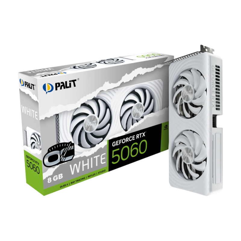 Grafička Palit GeForce® RTX 5060 8GB White OC