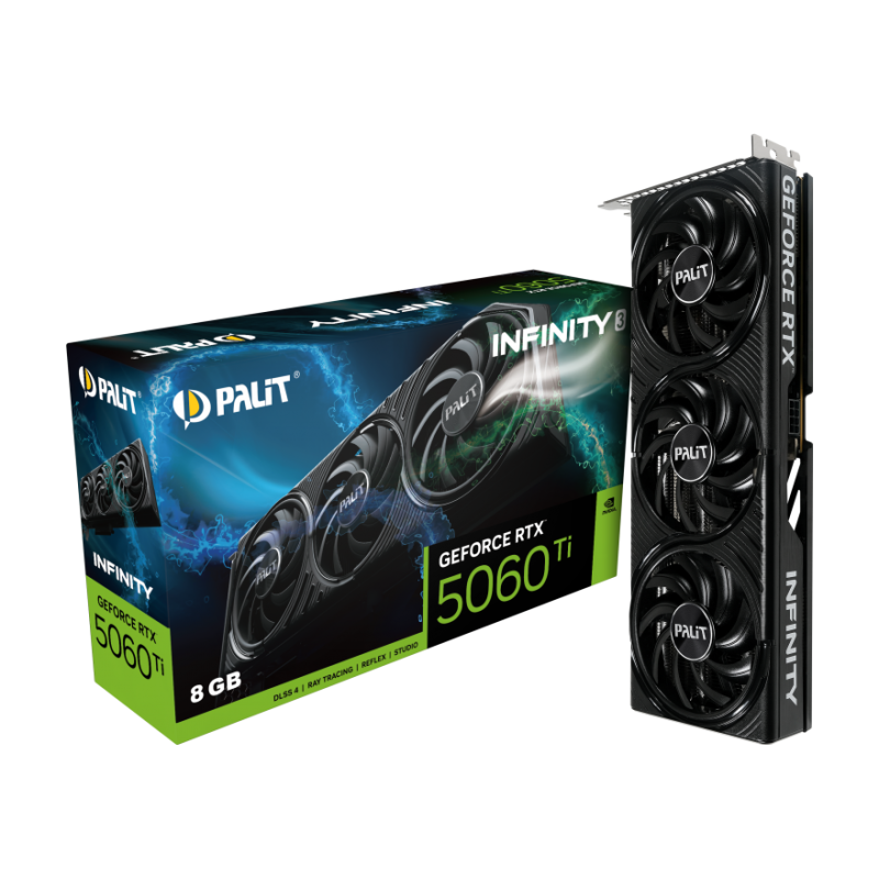 Grafička Palit GeForce® RTX 5060 TI 8GB Infinity 3
