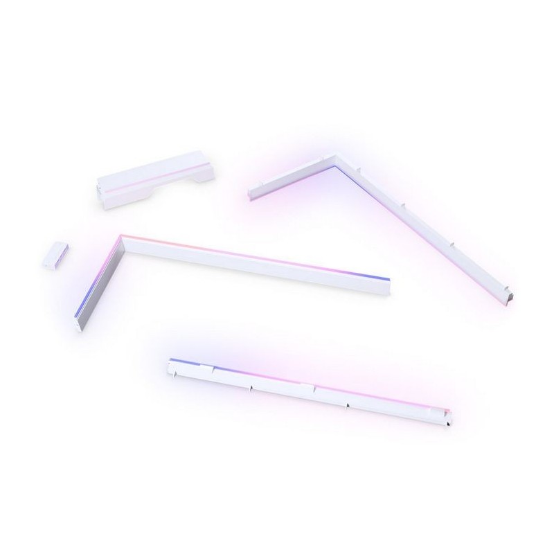 PHANTEKS NV5 Premium DRGB Komplet + Power Hub, 3x za vanjski okvir, 1x poklopac kabela matične ploče - bijela