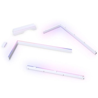 PHANTEKS NV5 Premium DRGB Komplet + Power Hub, 3x za vanjski okvir, 1x poklopac kabela matične ploče - bijela