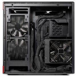 HYTE Y60 Midi Tower kućište za računalo , kaljeno staklo - crno/crveno