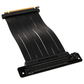 PHANTEKS PCIe x16 Riser Ravni Kabel, 90 Stupnjeva, 22cm - crni