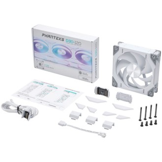 PHANTEKS D30 PWM Regular Airflow D-RGB fan - 120mm