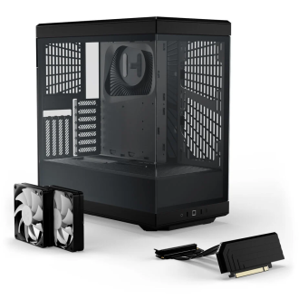 HYTE Y40 Midi Tower Case, Tempered Glass
