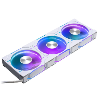 PHANTEKS D30 PWM Reverse Airflow D-RGB Fan, Triple Pack - 120mm