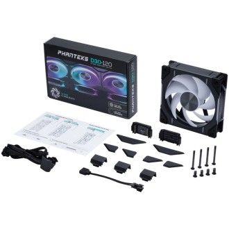PHANTEKS D30 PWM Regular Airflow D-RGB fan - 120mm