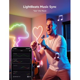 Lepro N1 AI Smart Rainbow Neon Light Strip 6M