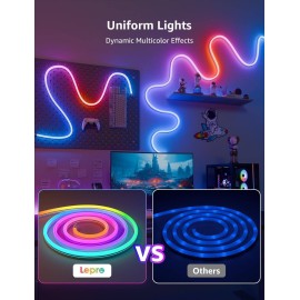 Lepro N1 AI Smart Rainbow Neon Light Strip 6M