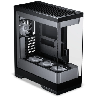 PHANTEKS Evolv S2 PC-Case, Midi-Tower, E-ATX, RGB, Tempered Glass - Black