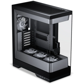 PHANTEKS Evolv S2 PC-Case, Midi-Tower, E-ATX, RGB, Tempered Glass - Black