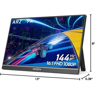 Arzopa Z1FC 144Hz Portable Gaming Monitor | 16.1" Screen