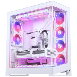 PHANTEKS NV7 Premium DRGB Kit + Power-Hub, 3x for outer frame, 1x Motherboard cable cover - white