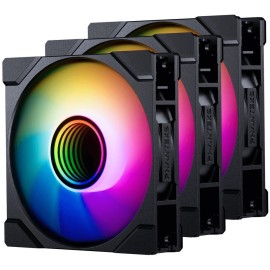 PHANTEKS M25 Gen2 PWM D-RGB Fan, 3-Pack - Reverse Blade, 120mm