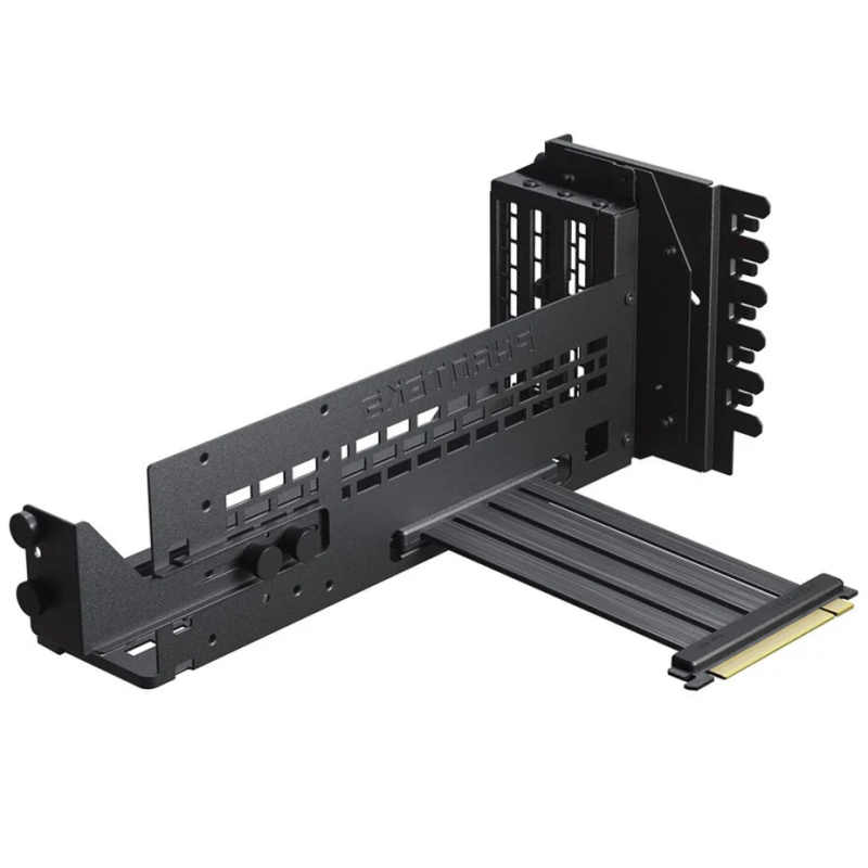 PHANTEKS Premium Vertical GPU Bracket + PCIe 4.0 x16 Riser Cable, DRGB - 220 mm
