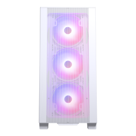 PHANTEKS XT Pro Ultra PC Case, Mid Tower, E-ATX, Tempered Glass, D-RGB - White